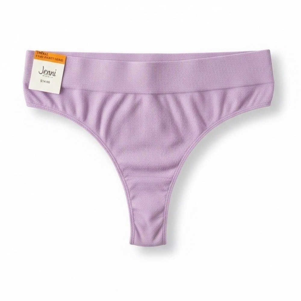 Jenni Intimate Women's Glazed Lilac Seamless‎ Thong Panty Style 100144076 Size S